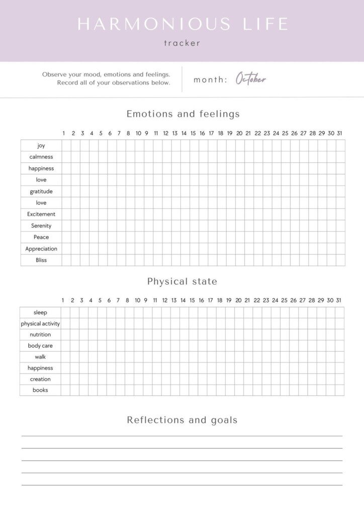 Free And Customizable Mood Templates