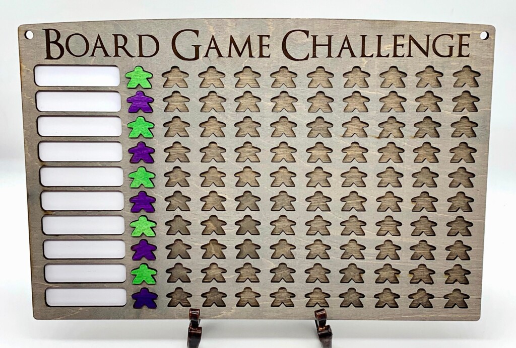 10x10 Game Tracker Board Game Tracker Game Challenge Board Etsy Australia