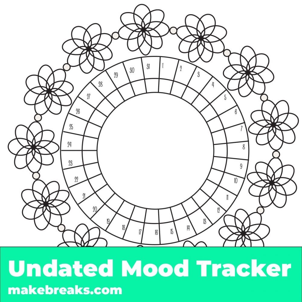 13 Free Mood Tracker Printables To Understand Yourself Better Happier 