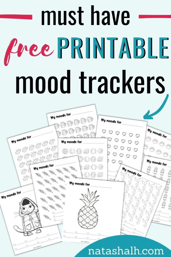 20 Free Mood Tracker Printables so You Can Bujo Even If You Stink At 