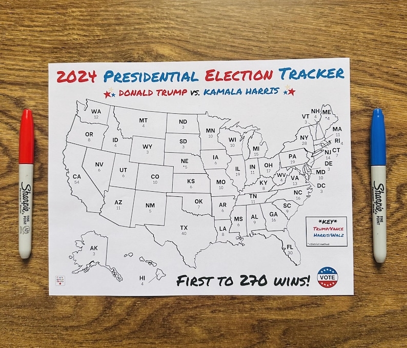 2024 Presidential Election Vote Tracker Presidential Election 