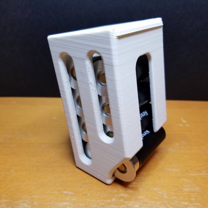 3D Printable Eight Pack Shell Pack Airsoft Shotgun Shell Caddy By 