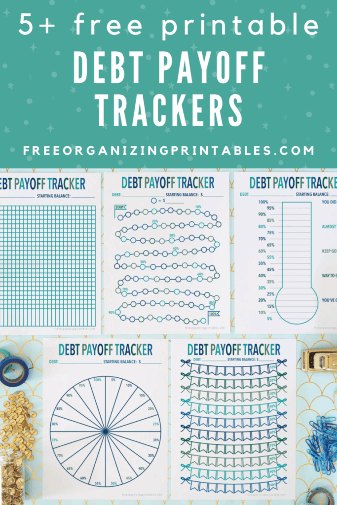5 Free Debt Payoff Tracker Printables Free Organizing Printables