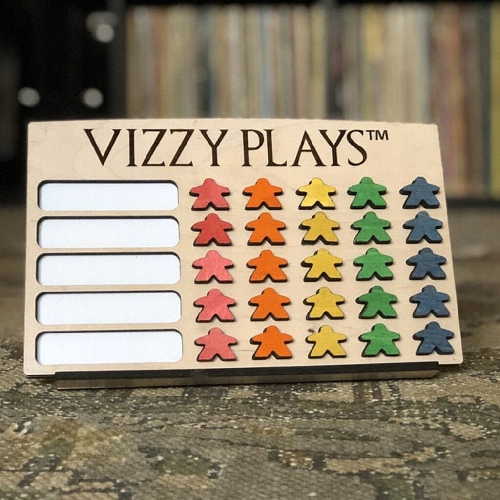 5x5 Game Tracker Board Game Tracker Game Challenge Board Etsy