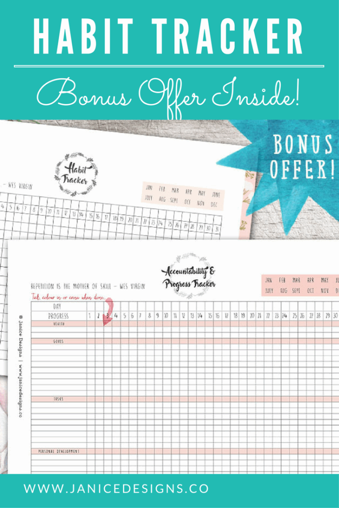 Accountability Tracker Template Printable Word Searches