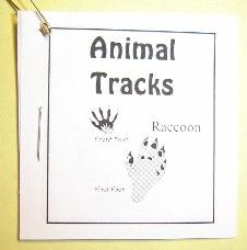 Animal Track Printable Book