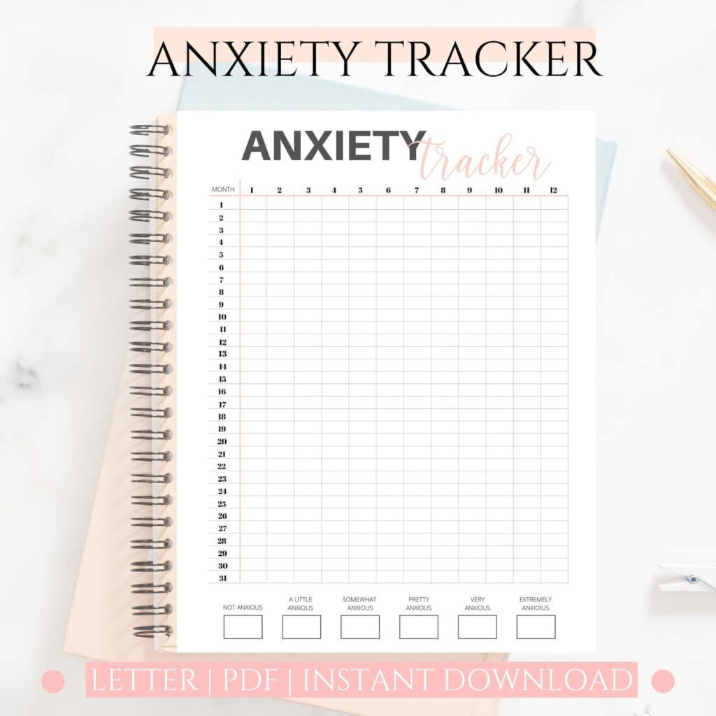 Anxiety Tracker Printable