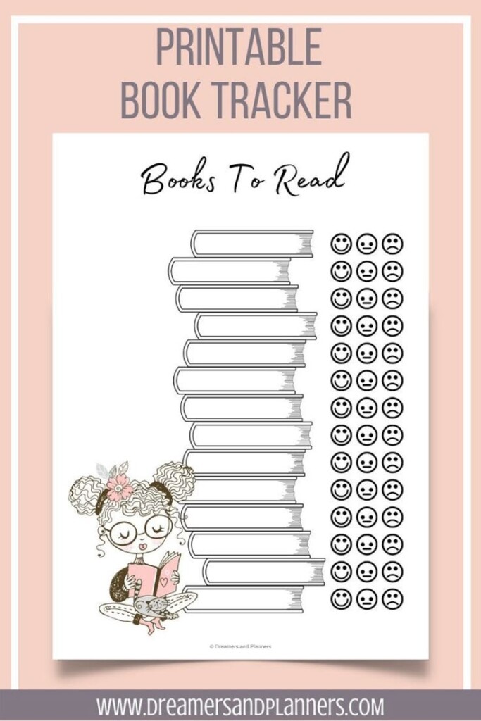 Book Reading Tracker Printable Printable Free Templates