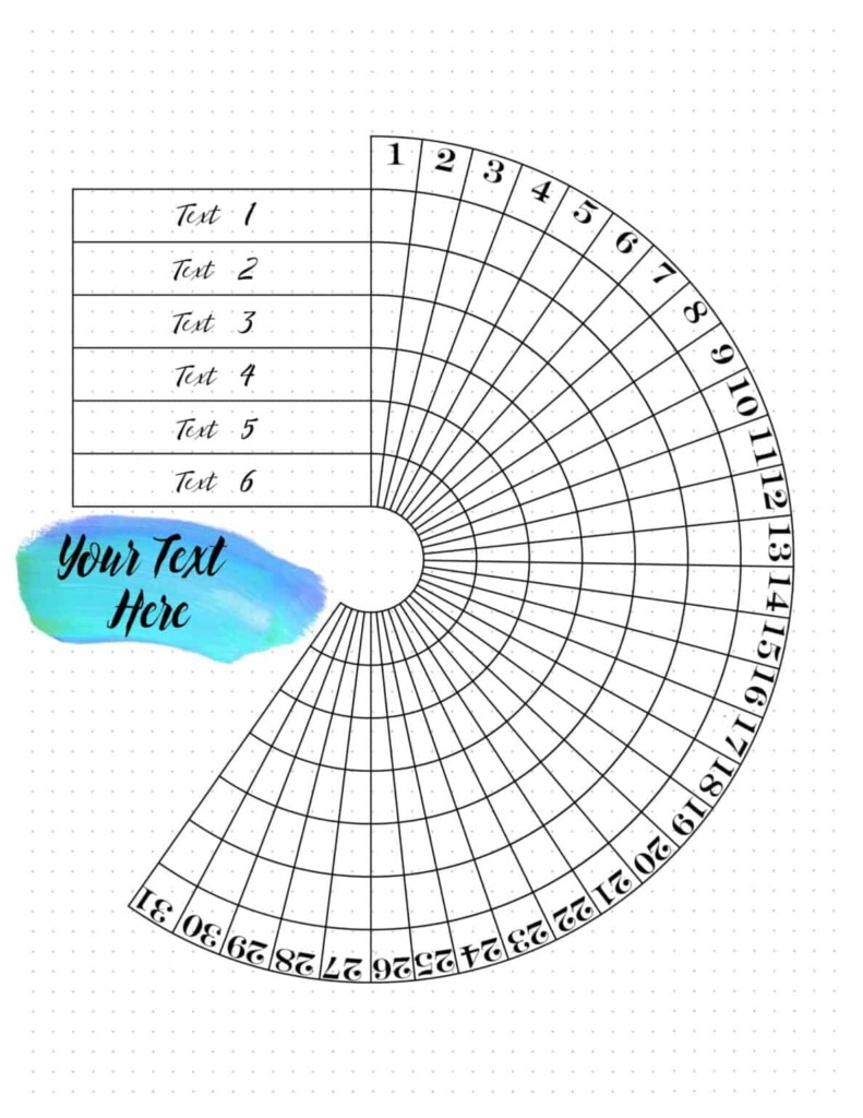 Bullet Journal Tracker Ideas FREE Printable Templates