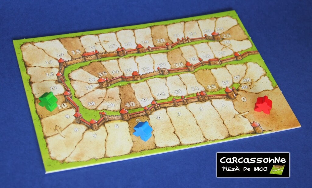 Carcassonne Pieza De Inicio Carcassonne Scoring Track I 