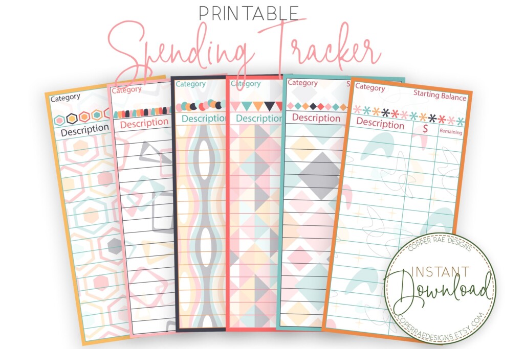 Cashless Envelope Tracker Printable Free Printable Templates