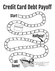 Coloring Pages Debt Tracker Printables To Keep You Motivated