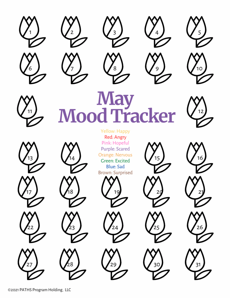 Cute Mood Tracker Printable