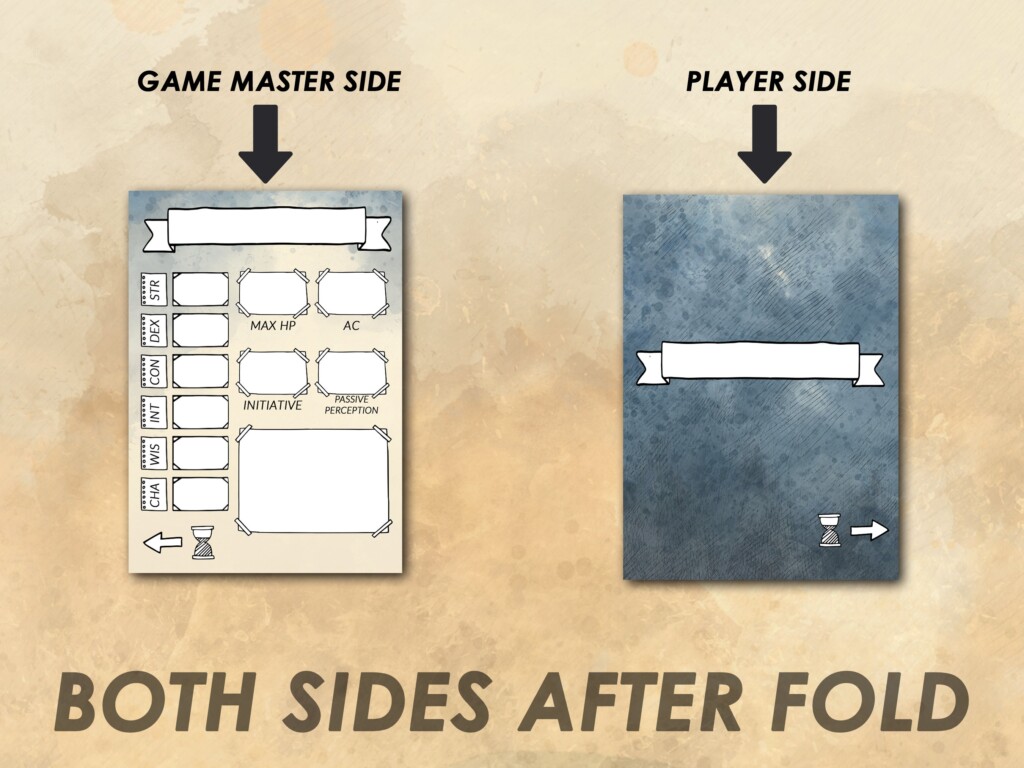 D D 5e Initiative Tracker Printable Dungeons And Dragons Etsy Australia