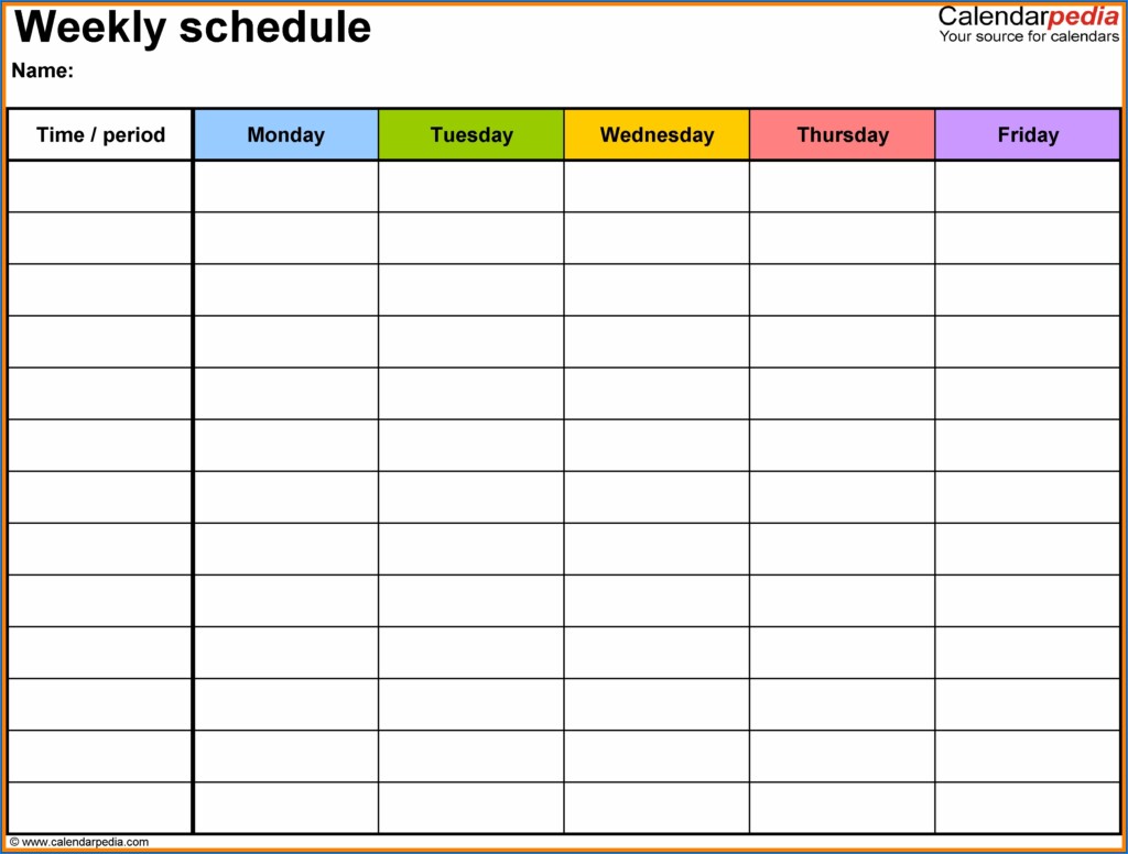 Daily Time Tracker Template