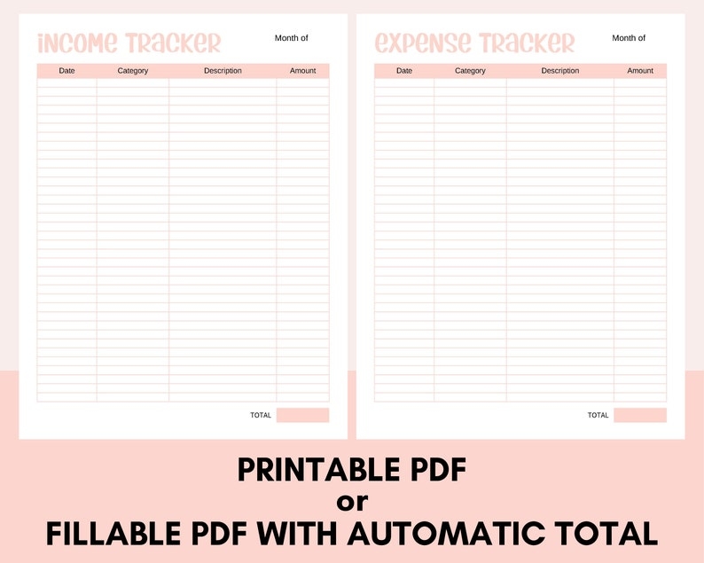 Direct Sales Expense Tracker Printable Happy Planner Polfdiscover