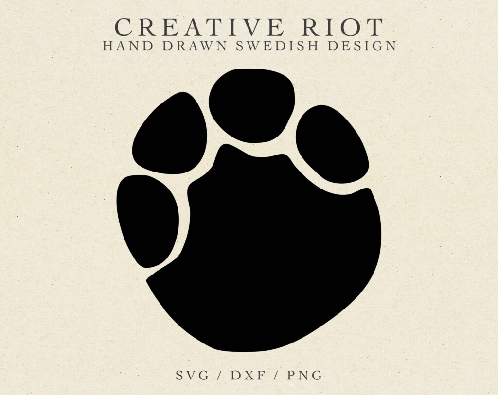 Elephant Footprint Template