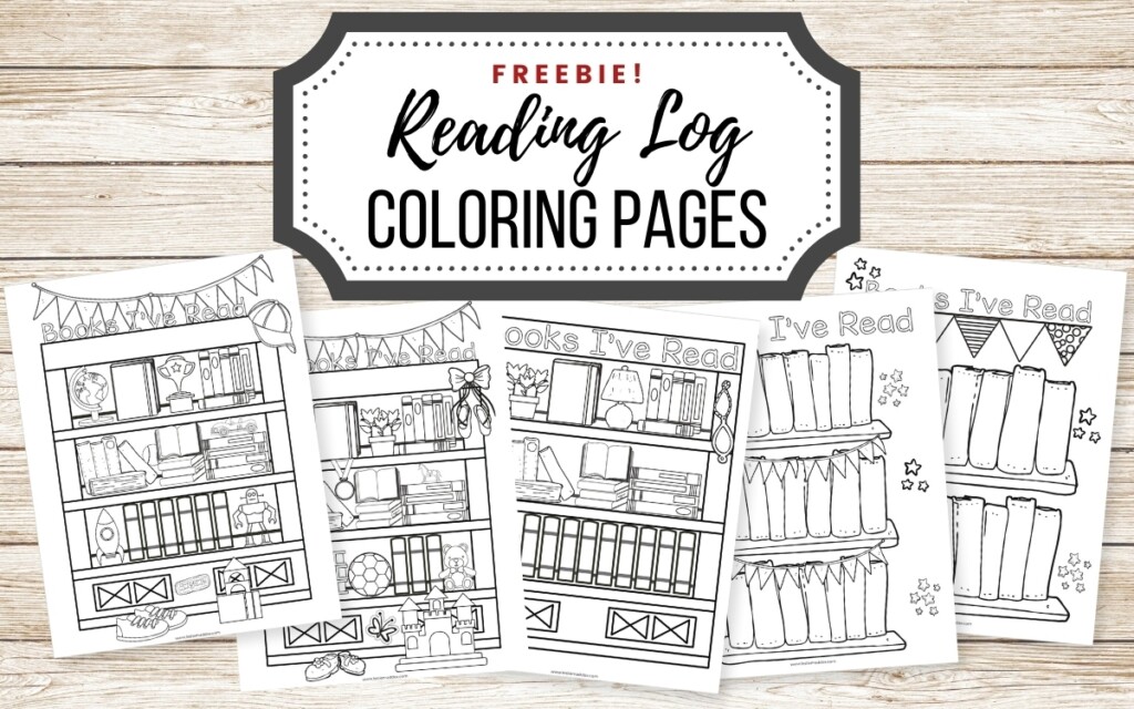 Free Coloring Reading Log Printable Leslie Maddox