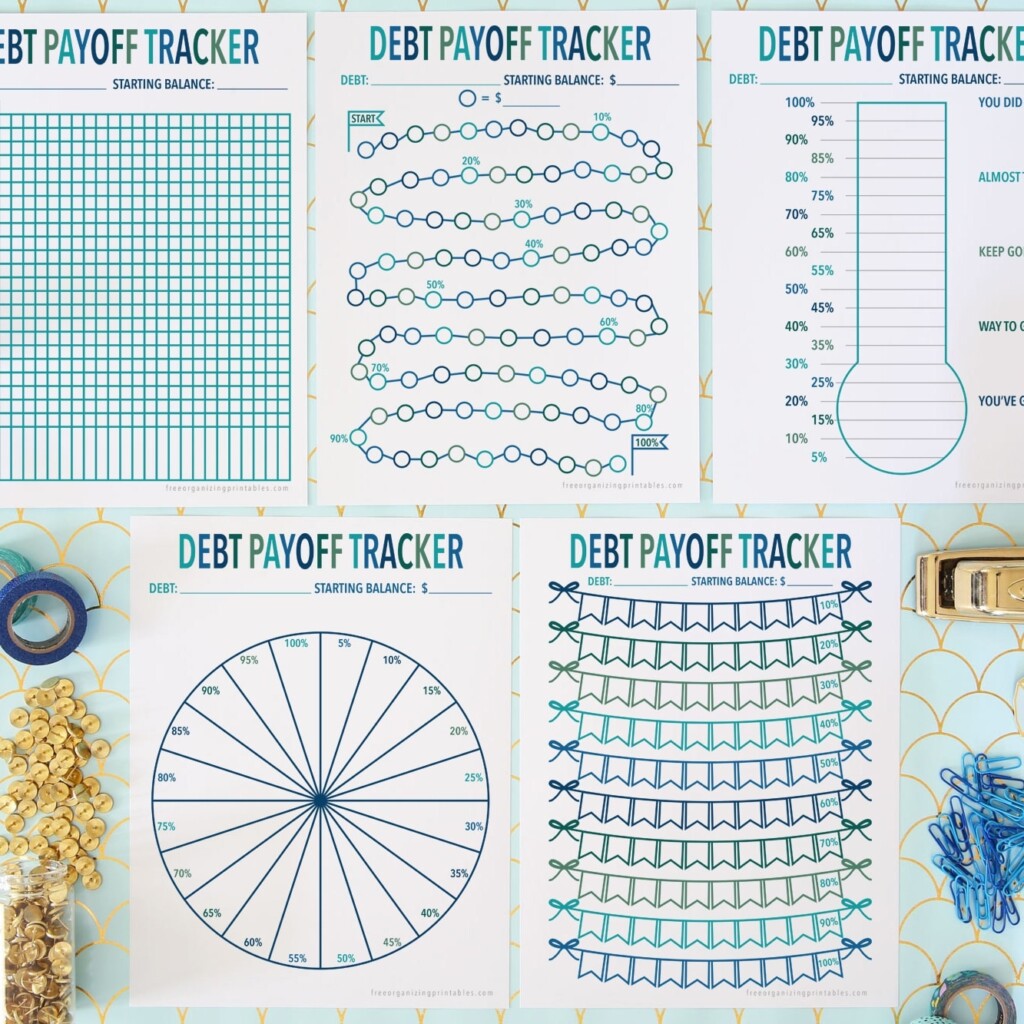 Free Printable Debt Payoff Planner Free Organizing Printables