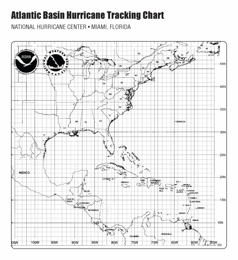 Free Printable Hurricane Tracking Map Printable Web Gulf Of Mexico 