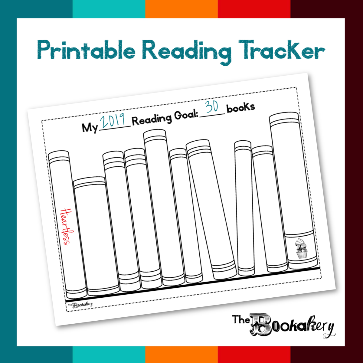 Free Printable Reading Tracker The Bookakery