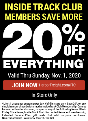 Inside Track Club Members 20 OFF With NO EXCLUSIONS Through 11 1 20