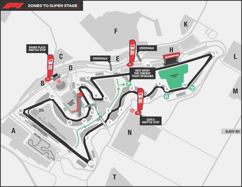 Maps Circuit Of The Americas