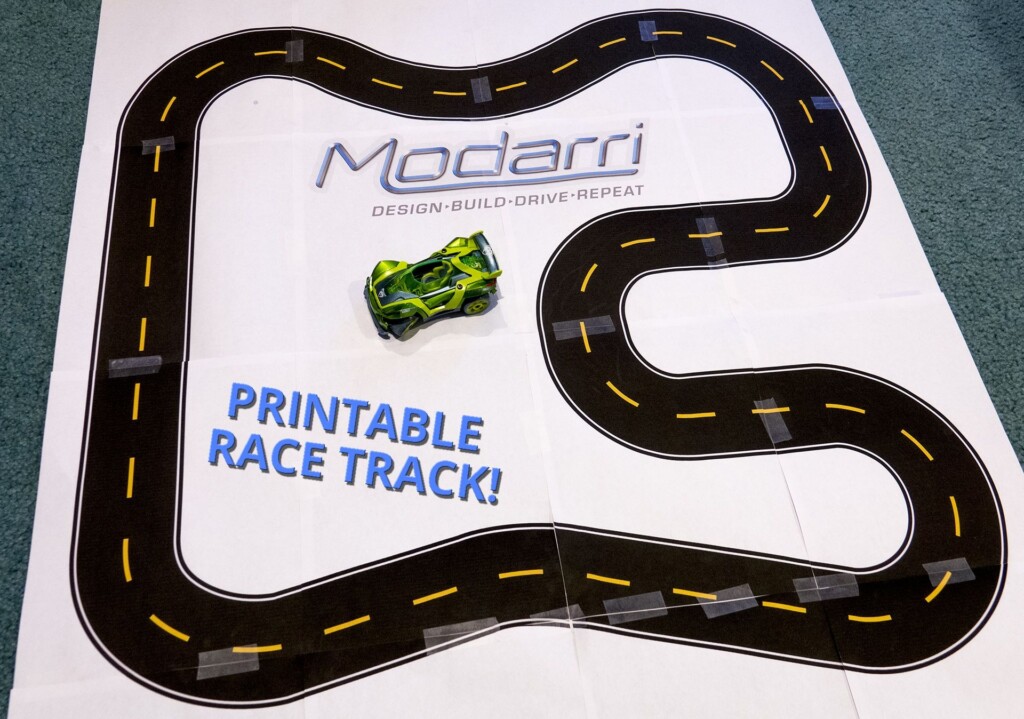 Modarri Printable Race Track Modarri Car Tracks For Kids Race 