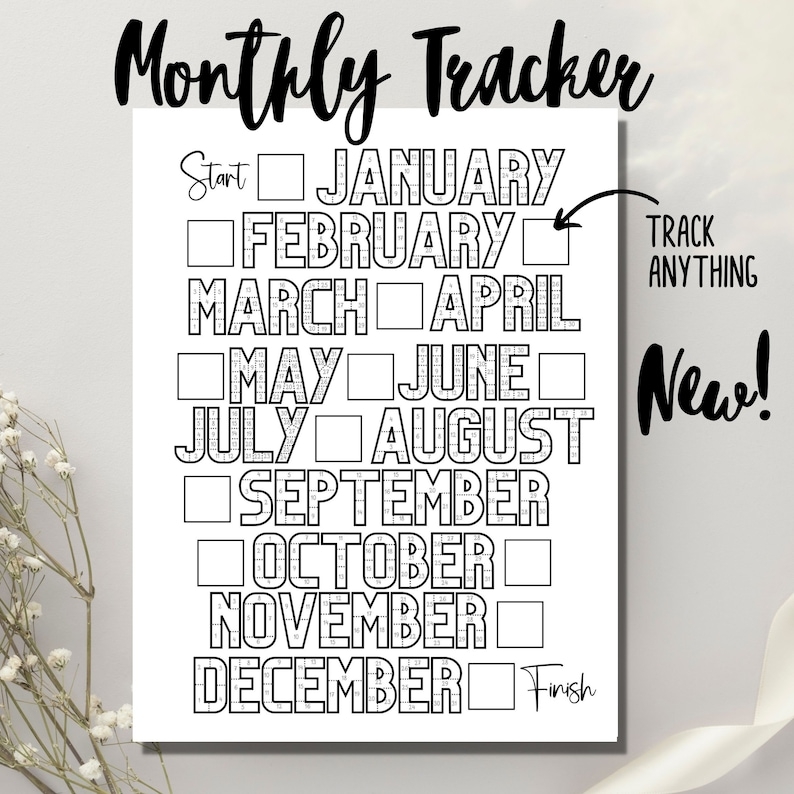 New 2025 Workout Tracker Printable Color And Track Miles Steps Or 