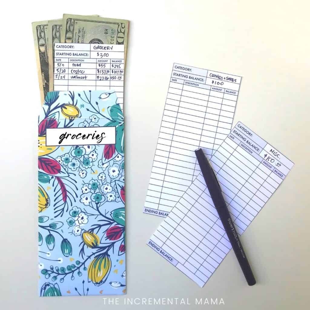 Over 25 Free Printable Cash Envelope Templates The Incremental Mama