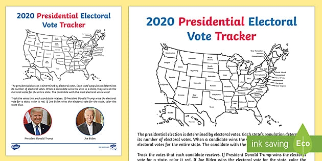 Presidential Election Electoral Vote Tracker Twinkl