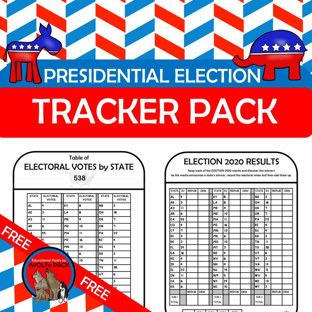 Presidential Election Tracker Pack The WOLFe Pack