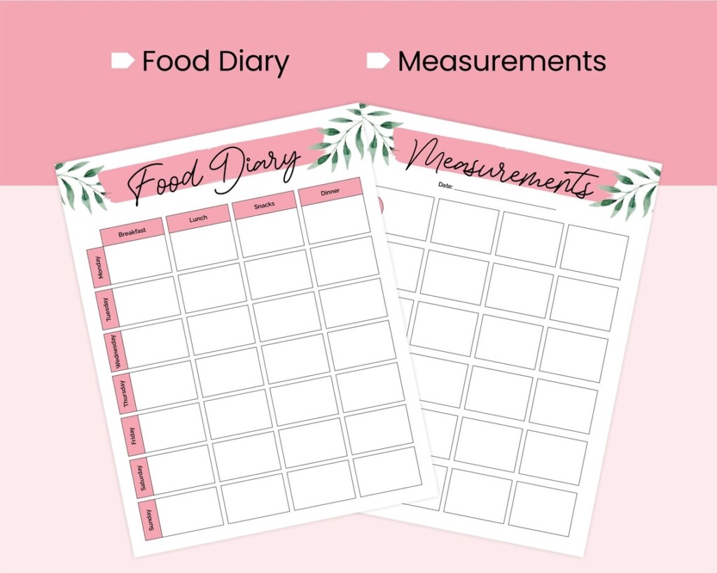Printable Bariatric Planner Gastric Sleeve Tracker Bariatric Surgery 