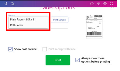 Printing A Shipping Label On The SendPro C SendPro 