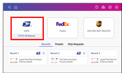 Printing A Shipping Label On The SendPro C SendPro