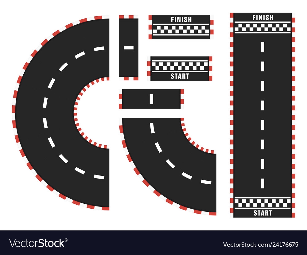 Race Track Printables