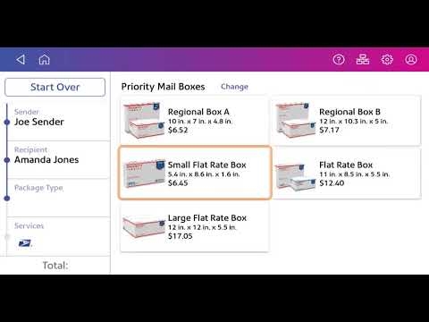 SendPro C Series Printing Trackable Labels YouTube
