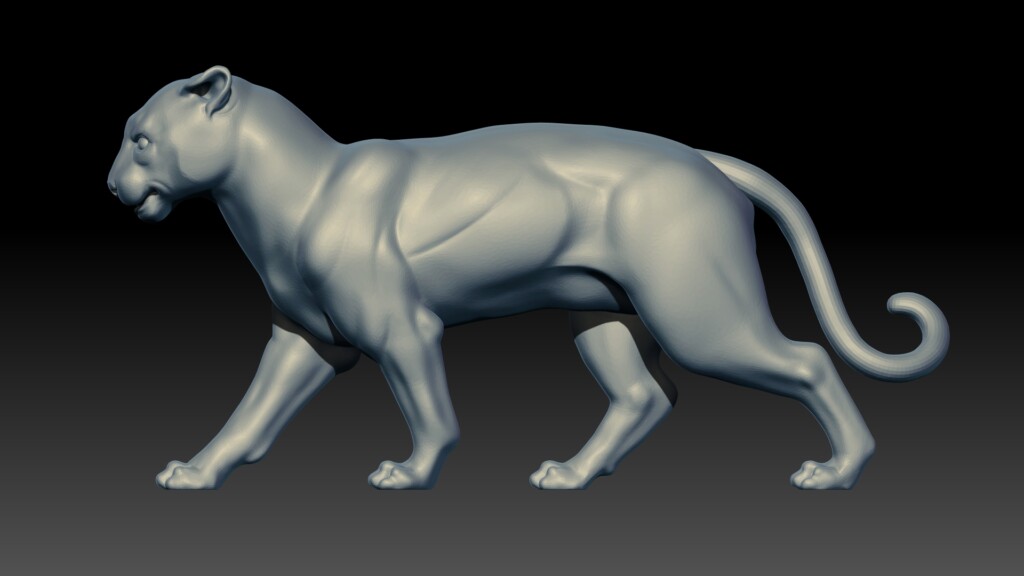 STL File Panther 3D Print Design To Download Cults