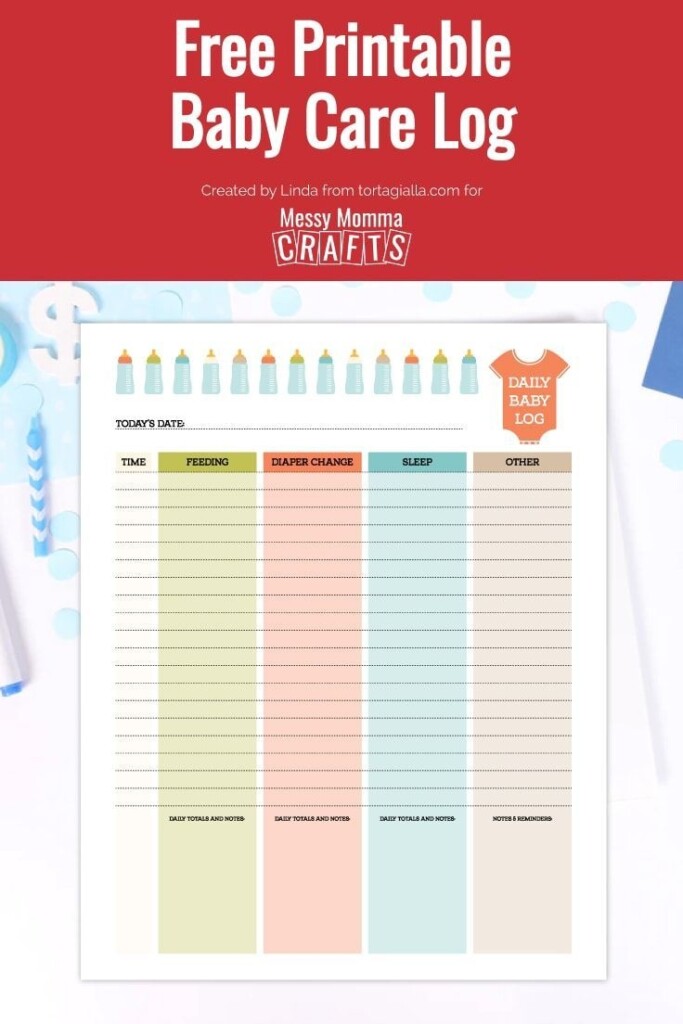 The Free Printable Baby Care Log