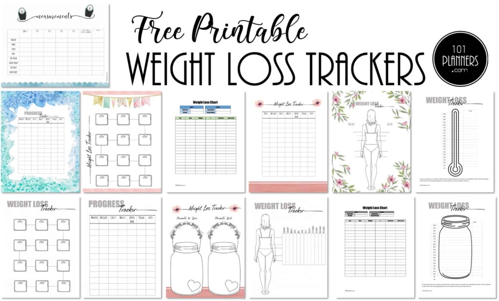 Weight Loss Bullet Journal Printables Printable Bullet Journal