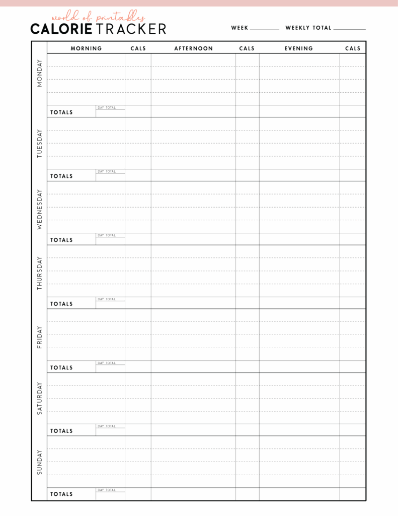 Calorie Deficit Tracker