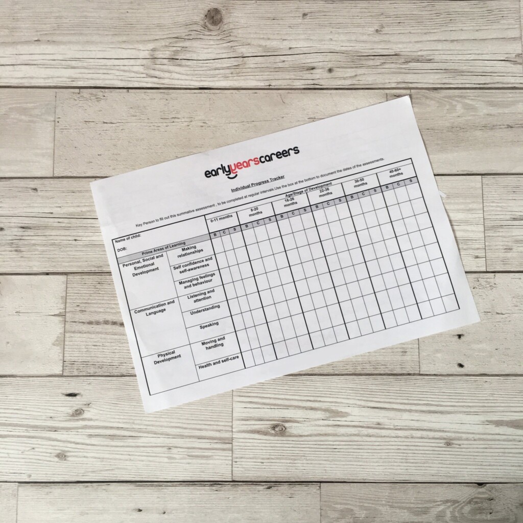 Children s Individual Progress Tracker Piggledots