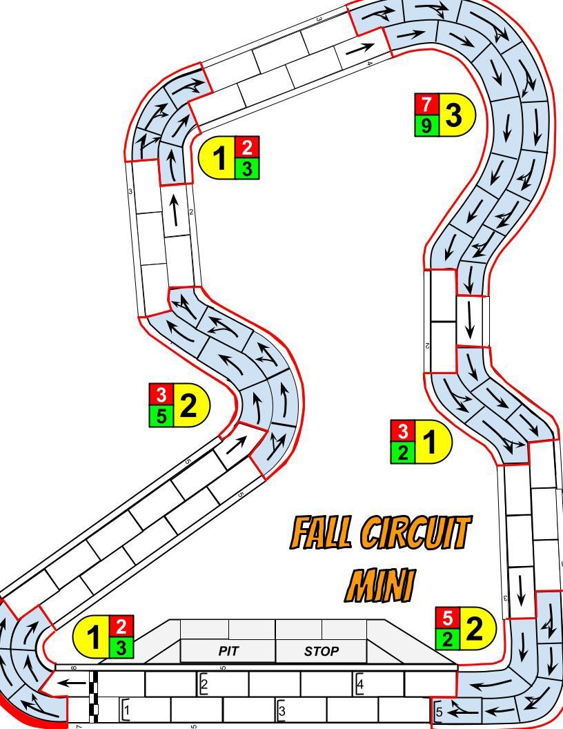 Formula D TM Compatible Fall Circuit MINI Track Space Freighter One s Ko fi Shop