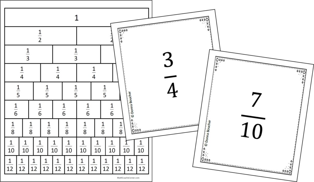 Fraction Games With Cards Math Coach s Corner