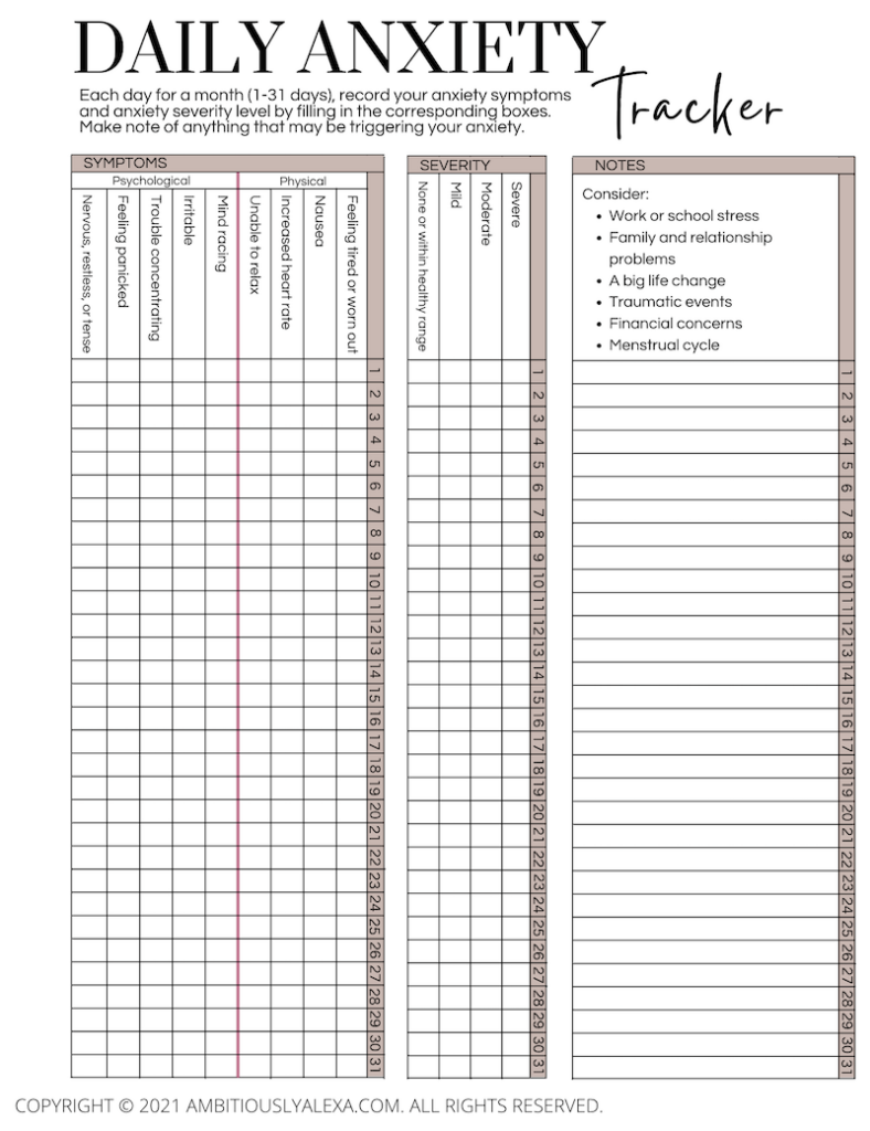 Free Printables Ambitiously Alexa
