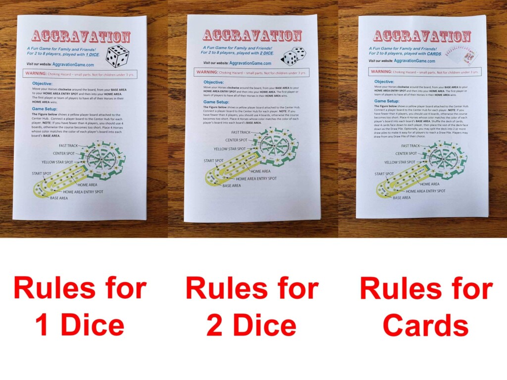 Large Aggravation Fast Track Board Game 2 8 Player 26 Wide Plus Dice Cards And 3 Rules Variations Amazon sg Toys