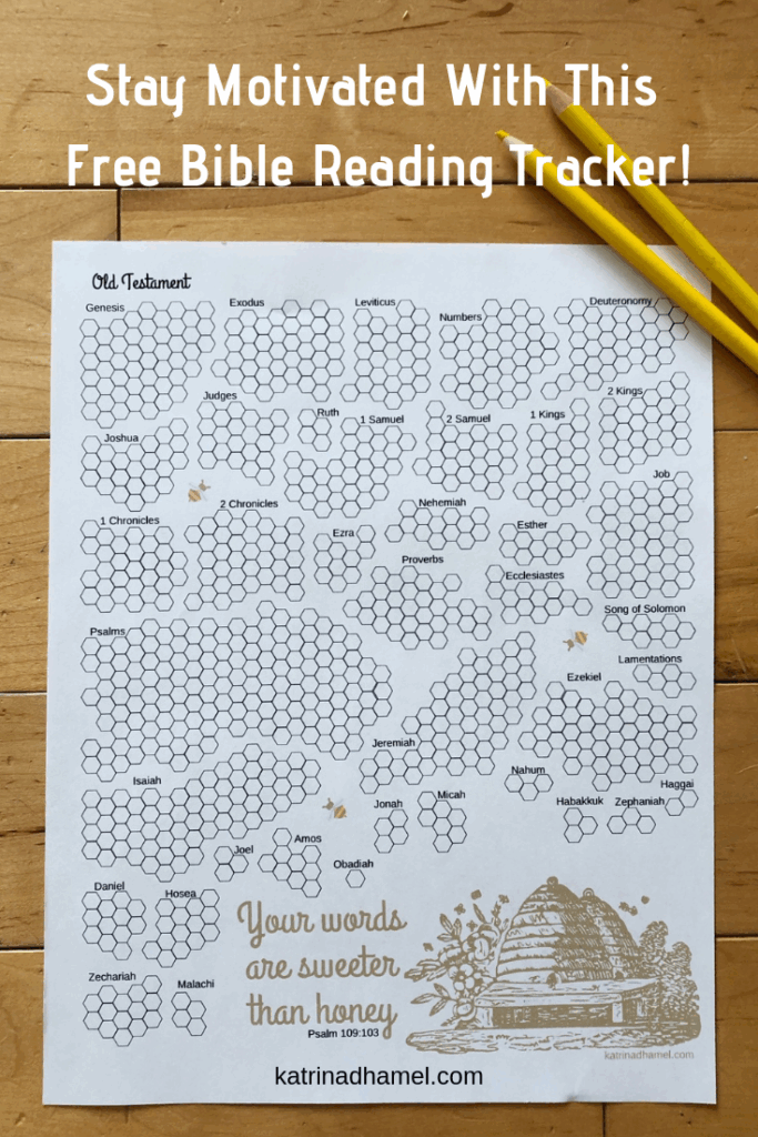 Stay Encouraged With Printable Bible Reading Trackers 